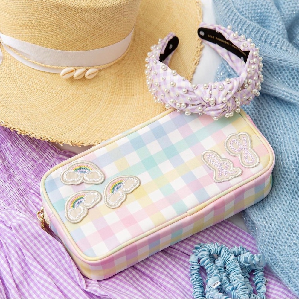 Lele Sadoughi x Stoney Clover Lane Lavender Pastel Picnic Headband🌸